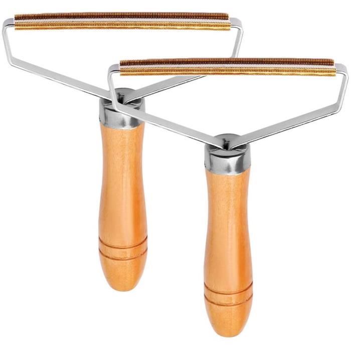 

Manual Lint Remover Brush, 2 Pcs Fuzz Shaver, Eco-Friendly Manual Hair Remover Brush for Sweater Coat[660]