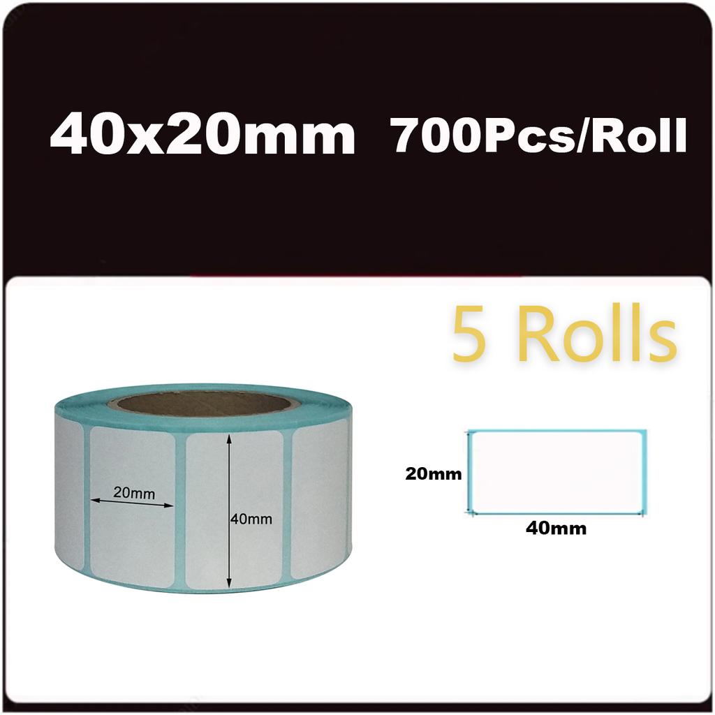 Thermosensitive Paper Can Be Pasted With Label Paper 40 * 30 Rectangular Fruit Stickers, Price Labels, Barcode Printing Paper