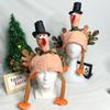 European and American Cartoon Cute Holiday Celebration Hat for Men New Style Halloween Party Funny Costume Plush Turkey Hat