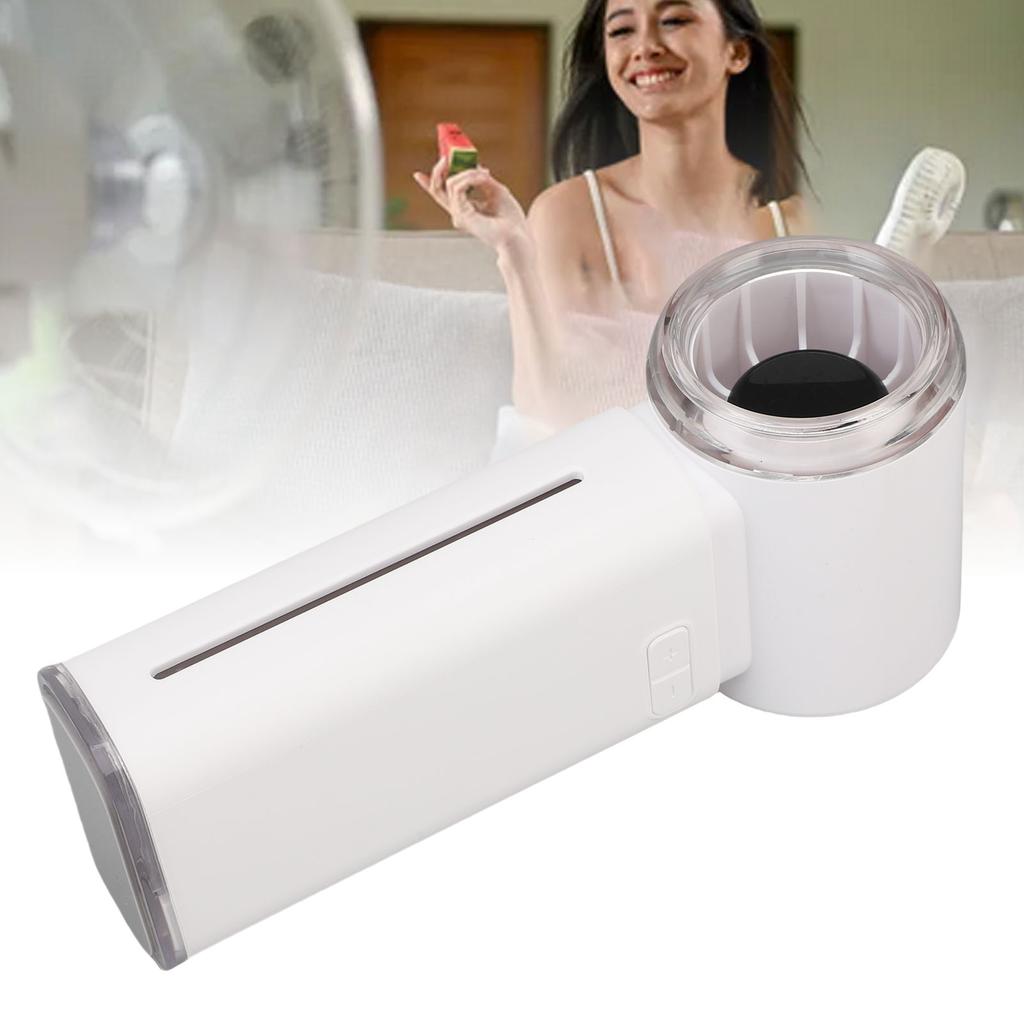 Handheld Turbine Fan Rechargeable High Speed 1 to 199 Speed Personal Mist Fan for Summer
