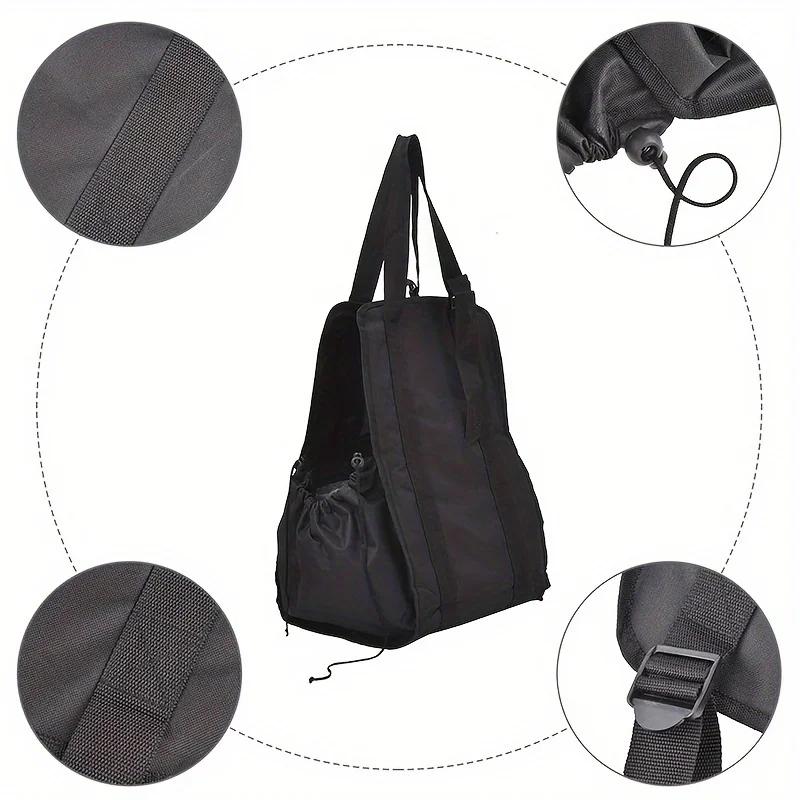 1pc Rear Seat and Trunk Waterproof Car Seat Storage Bag, Large Capacity Portable and Reusable