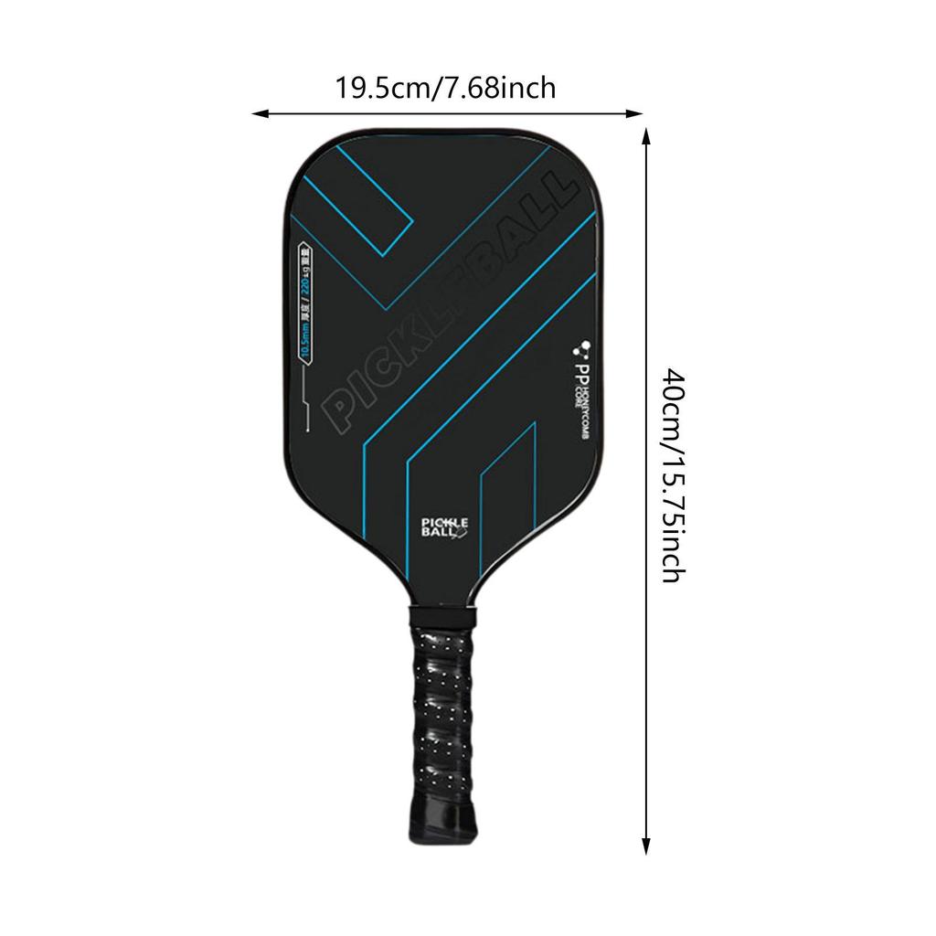 Pickleball Racket Carbon Fiber for Outdoor Sports Training Style A