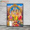 Shiva Hinduism Goddess of India Wall Art Canvas Painting God of Destruction Wall Pictures For Living Room Nordic Poster Unframed