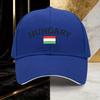 Hungary Flag Baseball Cap Polyester Breathable Casual Sun Protection Adjustable Hat Adult
