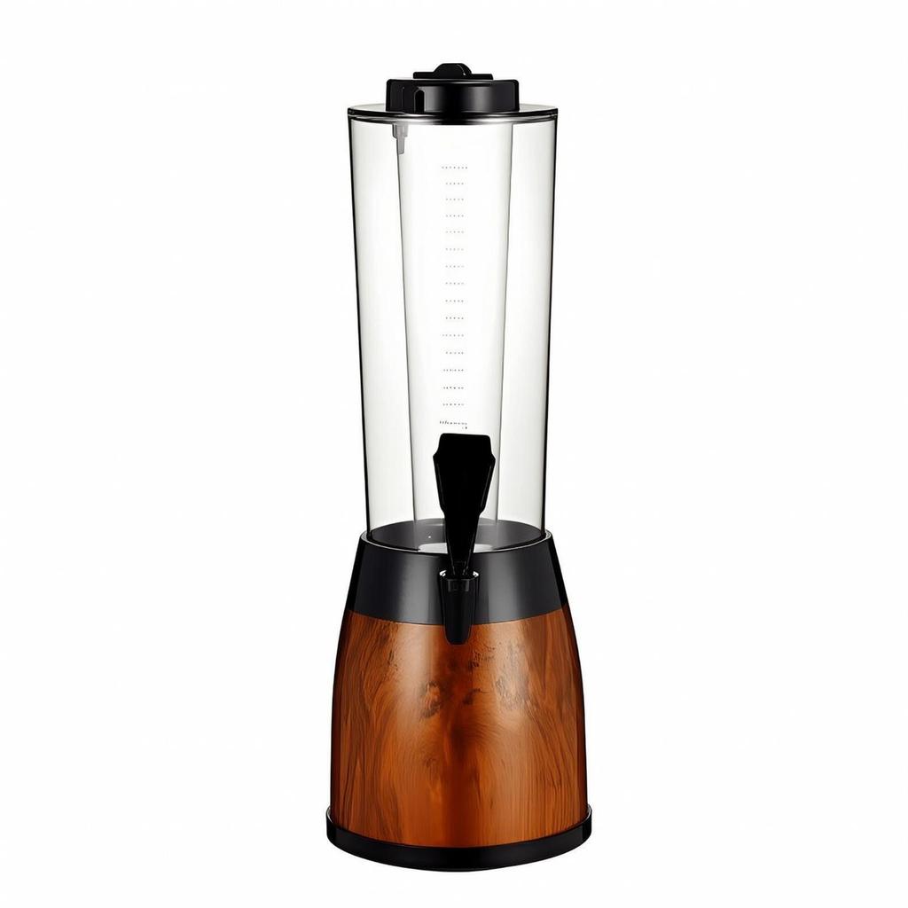 Beverage Dispenser with Spigot Clear Beer Draft-Style Sturdy for Hosts