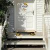 Kitchen, Laundry Room Floor Mats, Bathroom New Flannel Water-Resistant Soft Rug Dust-proof Toilet Treads Home Decorations