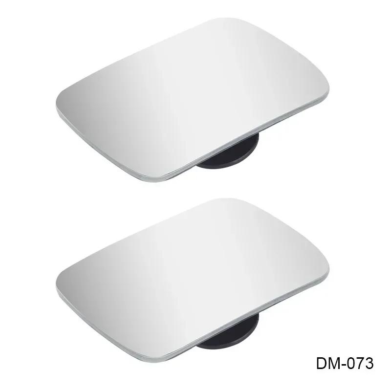 NEW 2PCS Car Side Mirrors Blind Zone Mirrors 60 Degree Wide Angle Additional Spherical Dead Zone Mirrors On Regular