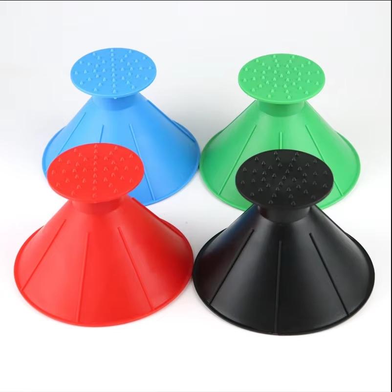 Car Window Windshield Magic Ice Scraper Oil Funnel Snow Remover Shovels Deicer Cone Tool Scraping Winter Accessories