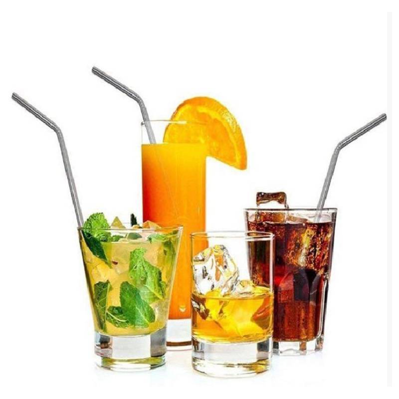 Chinese Style Metal Coffee And Milk Tea Straws For Gift Giving