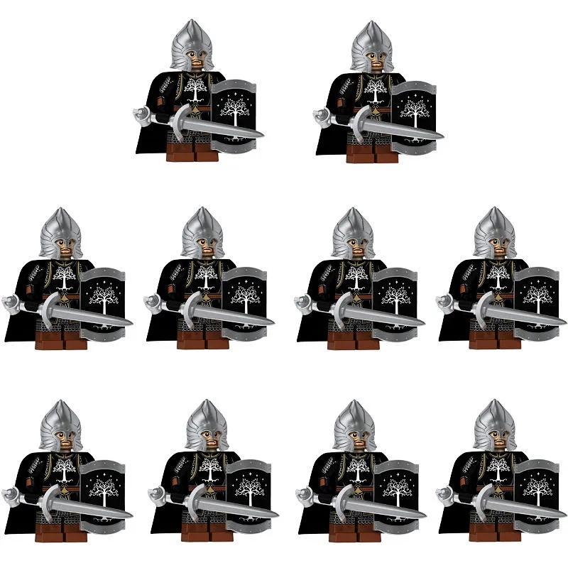 Collection Assembly Toy Minifigure Building Blocks Children's Gift Medieval Knight