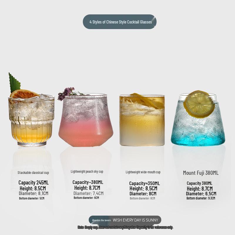Japanische Collins-Tasse: Leichtes Highball-Glas für Cocktails und Long Island Iced Tea