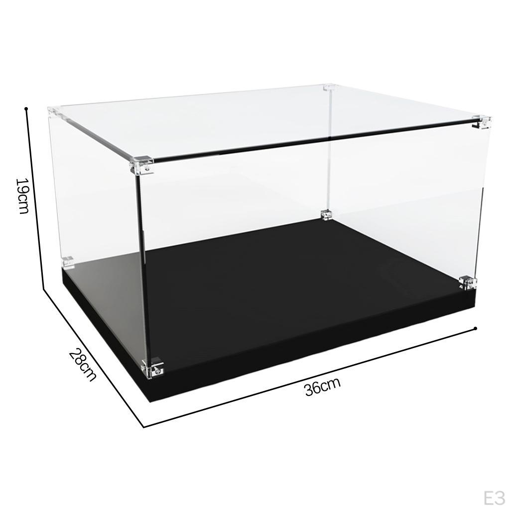 Acrylic Display Case Clear Plastic Box for Dustproof