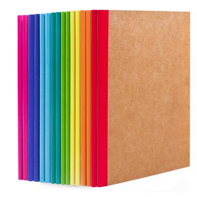Feela Kraft Soft 60 Hatron Travel Composition School Supplies Notebook, A5, 16-Pack, Cover, Waterproof, Sheets, Lined, Thread-Bound, Notebook, Diary,