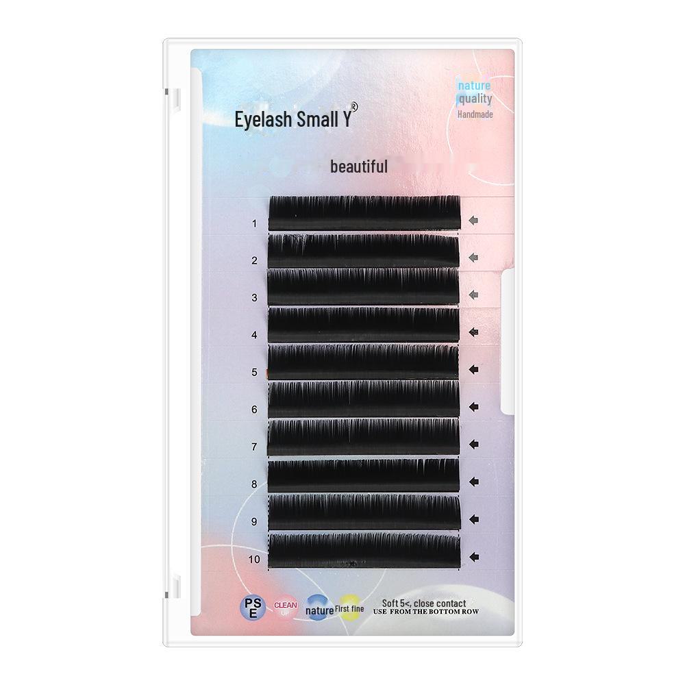Natural Soft Velvet False Eyelashes - Long, Grafted for a Comic Effect