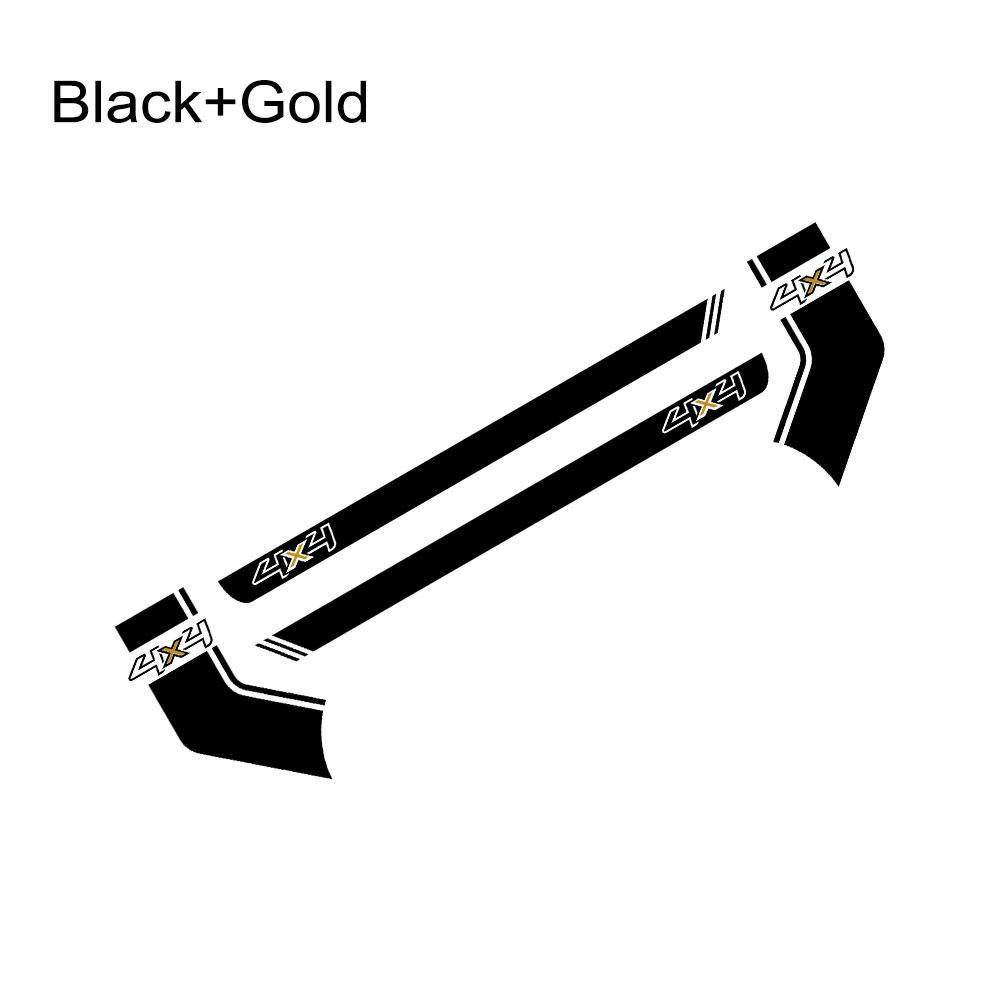 Pickup 4X4 Stickers For Mitsubishi L200 Triton Dodge RAM 1500 Toyota Hilux Isuzu Dmax Ford F150 Off Road Auto Tuning Accessories