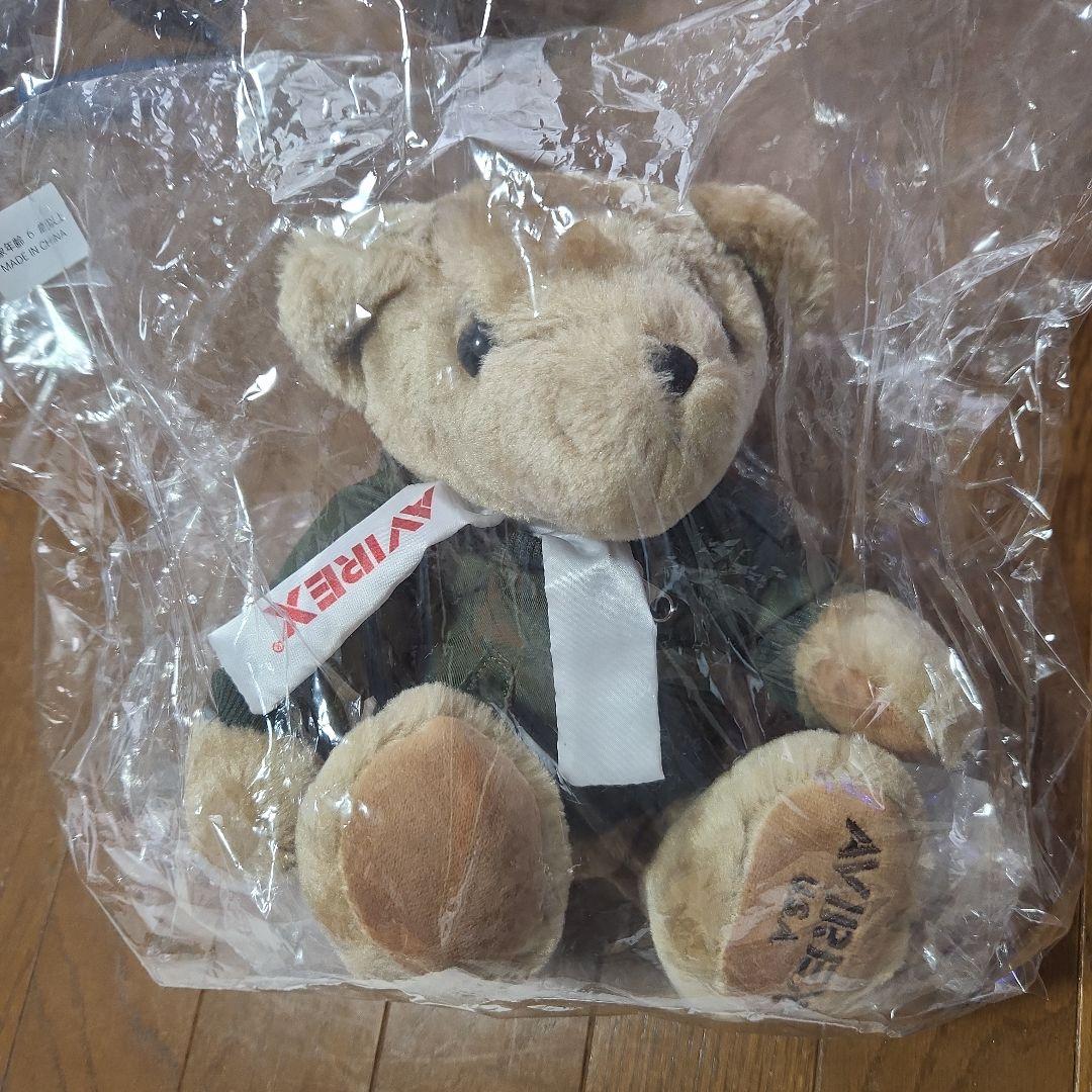 

[USED] Direct store exclusive AVIREX Avirex stuffed toy teddy bear