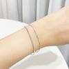 3mm Silver Bracelet for Men and Women, Daily Unique Sterling Silver Couple