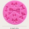 1pc Many Mini Bow Chocolate Wedding Cake Decorating Tools DIY Baking Fondant Silicone Mold High Quality