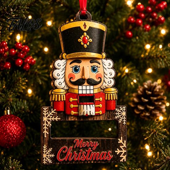 Decorative Holiday Cash Gift Holder Christmas Money Ornament, Tree Hanging Decoration, Storage Merry Pendant for Party Decor Wooden Clip Ornament