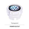 For VW Car Cigarette Lighter Dust Cover Dustproof Cap Plug Car Styling for VW Tiguan Polo Golf 7 Jetta Interior Mouldings XTKH-A325