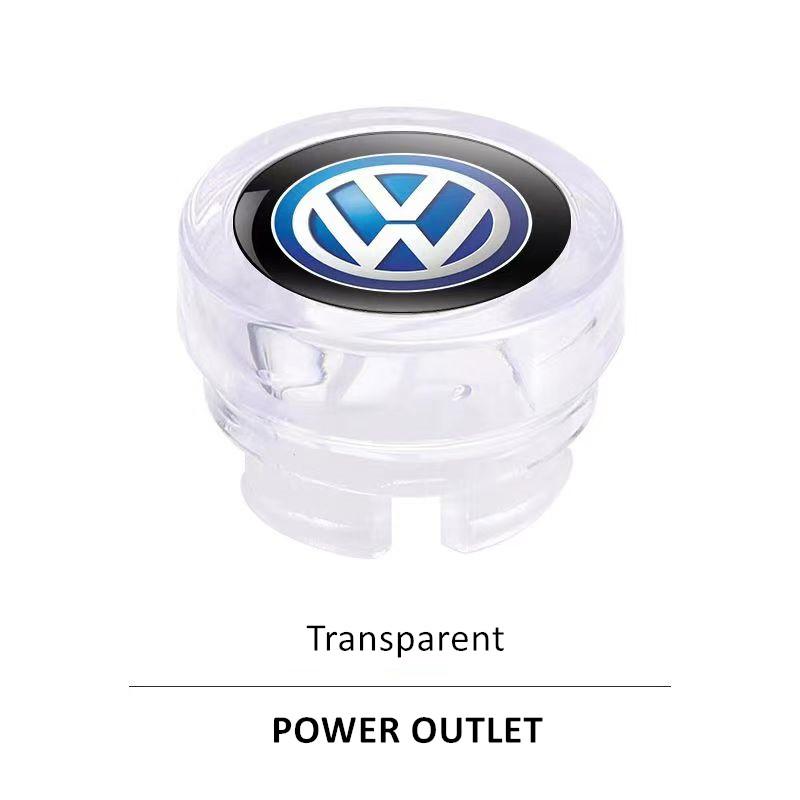 For VW Car Cigarette Lighter Dust Cover Dustproof Cap Plug Car Styling for VW Tiguan Polo Golf 7 Jetta Interior Mouldings XTKH-A325