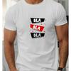 Men Classic Cotton Neck T-Shirt Casual Summer Tee Unique Print Breathable Soft Short Sleeve Clothing