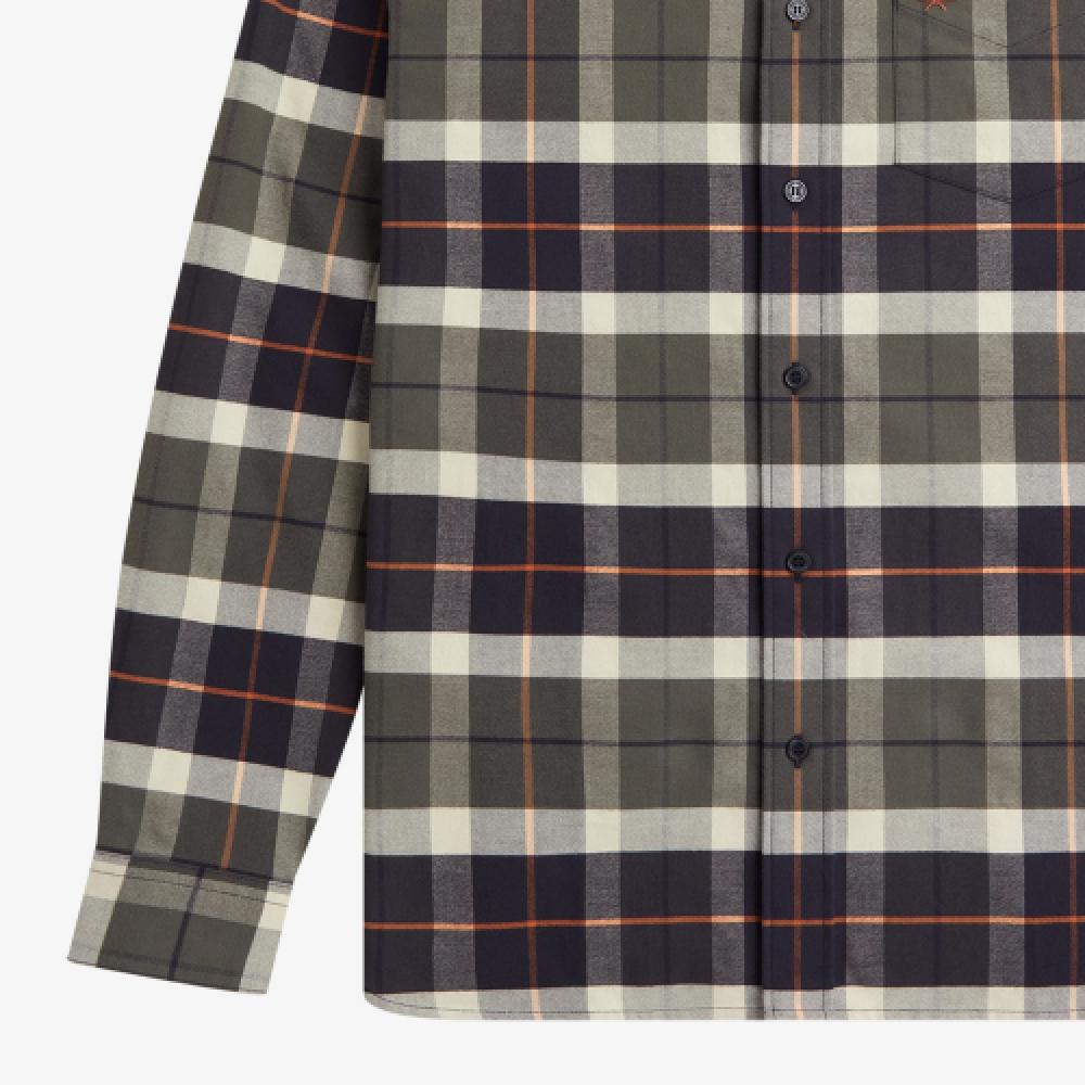 Fred Perry [sharp] Brushed Tartan Shirt  638  Afpm2336643 638
