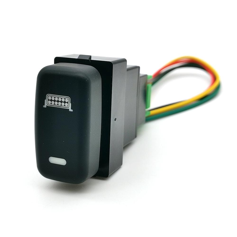 LED Tagfahr- und Nebelscheinwerfer Netzschalter für 06-12 Mitsubishi Outlander/Pajero