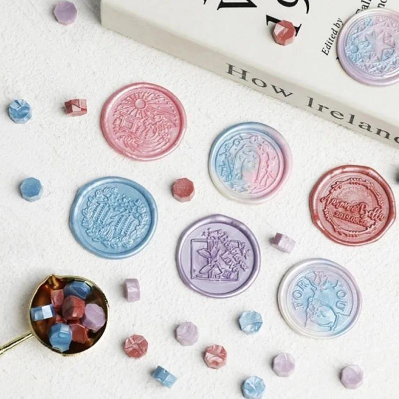 2600pcs Octagon Sealing Wax Beads for Seal Stamp,Handmake Embellishment Of Card Envelope,Fire Lacquer Sealing Wax,for DIY Craft