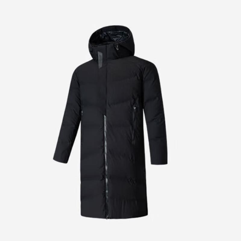 

ANTA Champion All-Weather Men s Long Hooded Down Jacket XL