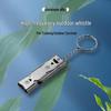 EDC Stainless Steel Double-Tube Survival Whistle for Outdoor and Wilderness Emergencies