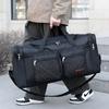 Men Nylon Travel Duffel Bag Large Capacity Handbag Portable Outdoor Carry Luggage Convenient Practical Male's Weekend Gym Bag