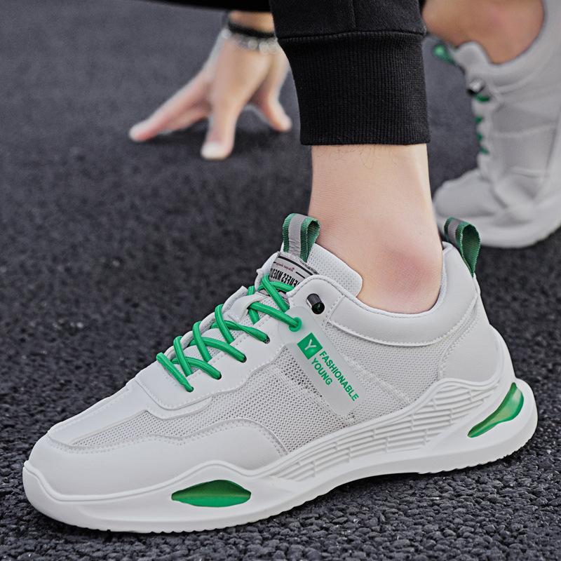Fashion 2024 New Hot Men's Shoes All-match Sports Shoes Breathable Mesh Lace-up Fashion Comfortable Men's Shoes Outdoor Casual Shoes