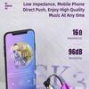 QKZ SK3 Dynamic Ring HiFi Headset with Wheat Wire Control Mobile Phone Computer Game In -ear Sports Music Headset