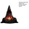Mystic Wizard Candle Holder Halloween Hooded Cloak Tealight Holder Gothic Candlestick Ornament for Home Tabletop Decor