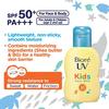 Biore Uv Kids Pure Milk Sunscreen 70ml Spf50 / Pa+++ Kids Uv with Zero Uv Absorbers That Protects with a Mineral Barrier Unscented