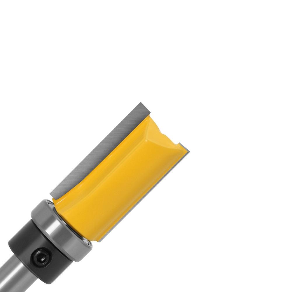 Holzbearbeitungsfräser 8mm Schaft Gerader Schaftfräser für Schablonenbearbeitung und Fräsarbeiten aus legiertem Stahl