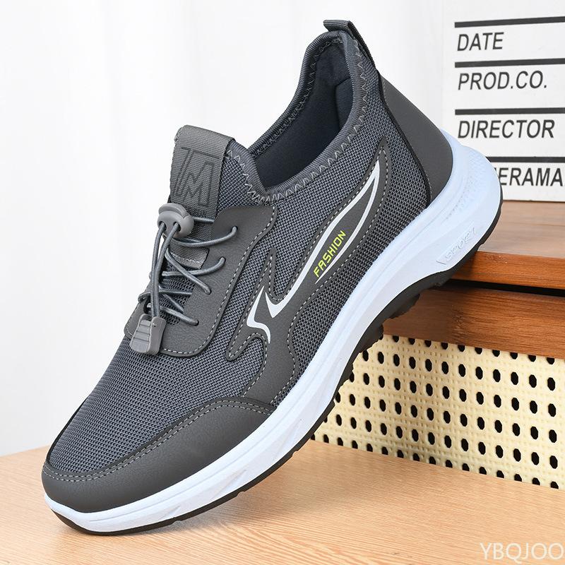 Fashion Trendy Vulcanized Shoes Casual Spring New Men's Lightweight Walking Shoes Comfortable Breathable Men's Anti Slip Zapatos Hombre