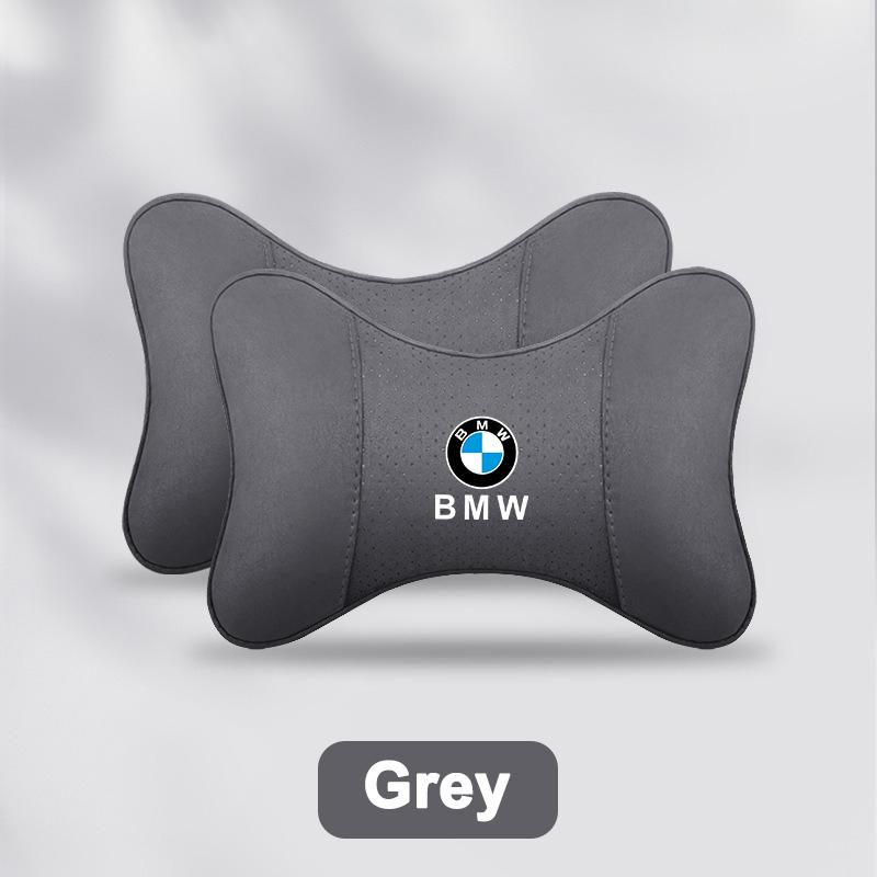 Car sticker Breathable Car Headrest Memory Foam Car Neck Pillow Auto Accessories for BMW X1 X3 X4 X5 3 5 Series G30 G20 G32 E46 OZ3