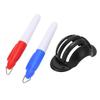 Golf Line Drawing Device Marker Stencil Golf Ball Triple Track 3 Line Marker for AlignmentBlack