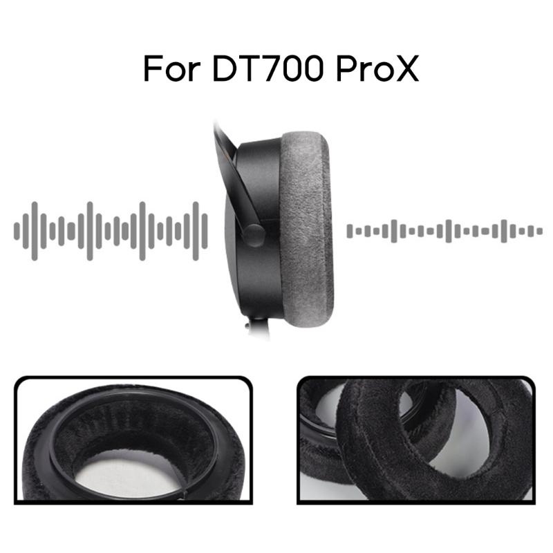 Ear Pads Ear Cushion for DT700 ProX Headphone Earpads Sleeves Earcups Qualified Flannel Ear Pads Cushions