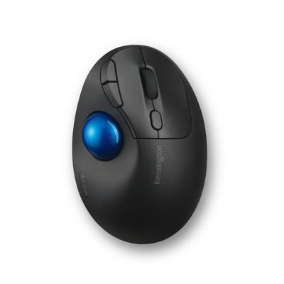 Kensington Pro Fit Ergo TB450 Wireless with Patented Ball Eject Bluetooth Low 7 Function and Up To Battery Life Trackball, K72194JP, Blue, Button,