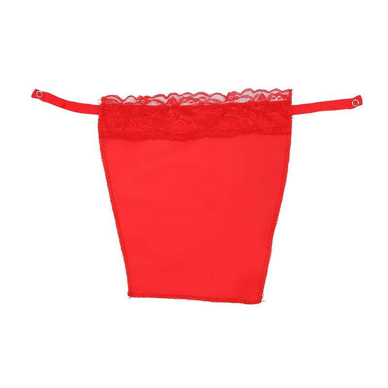 Seamless Lace Trim Anti-Exposure Bandeau: Lightweight One-Piece for Spring & Summer