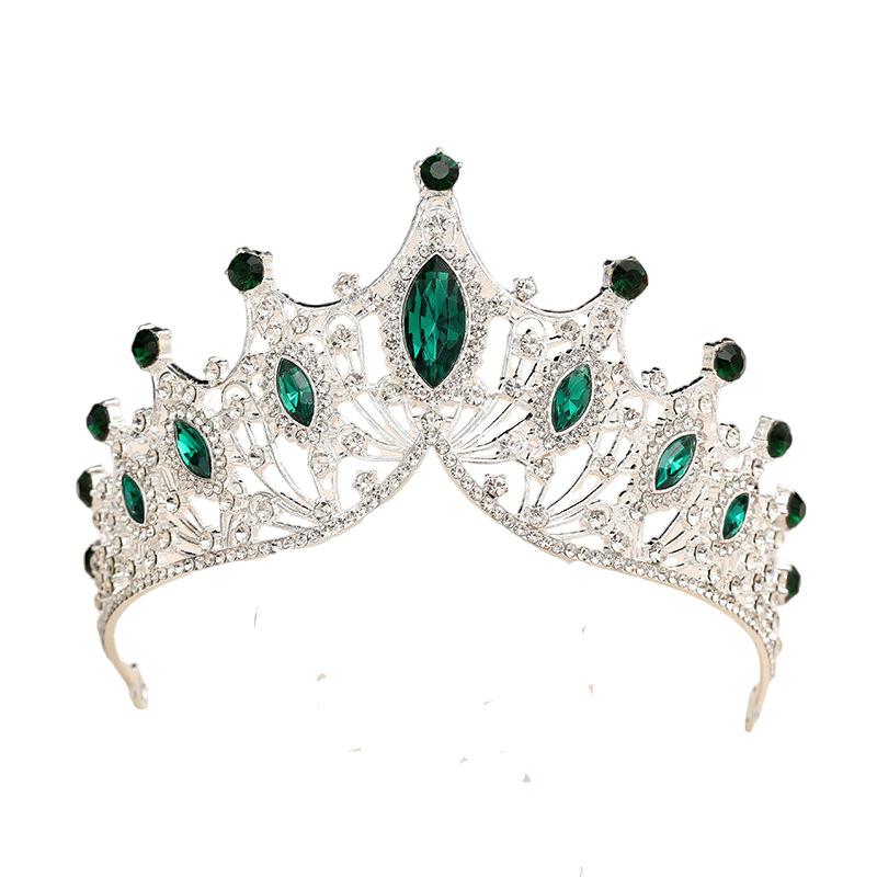 Bridal Crown Headband Headband Wedding Korean Style Birthday Adult Gift Crystal Crown Princess Dress Hair Accessory