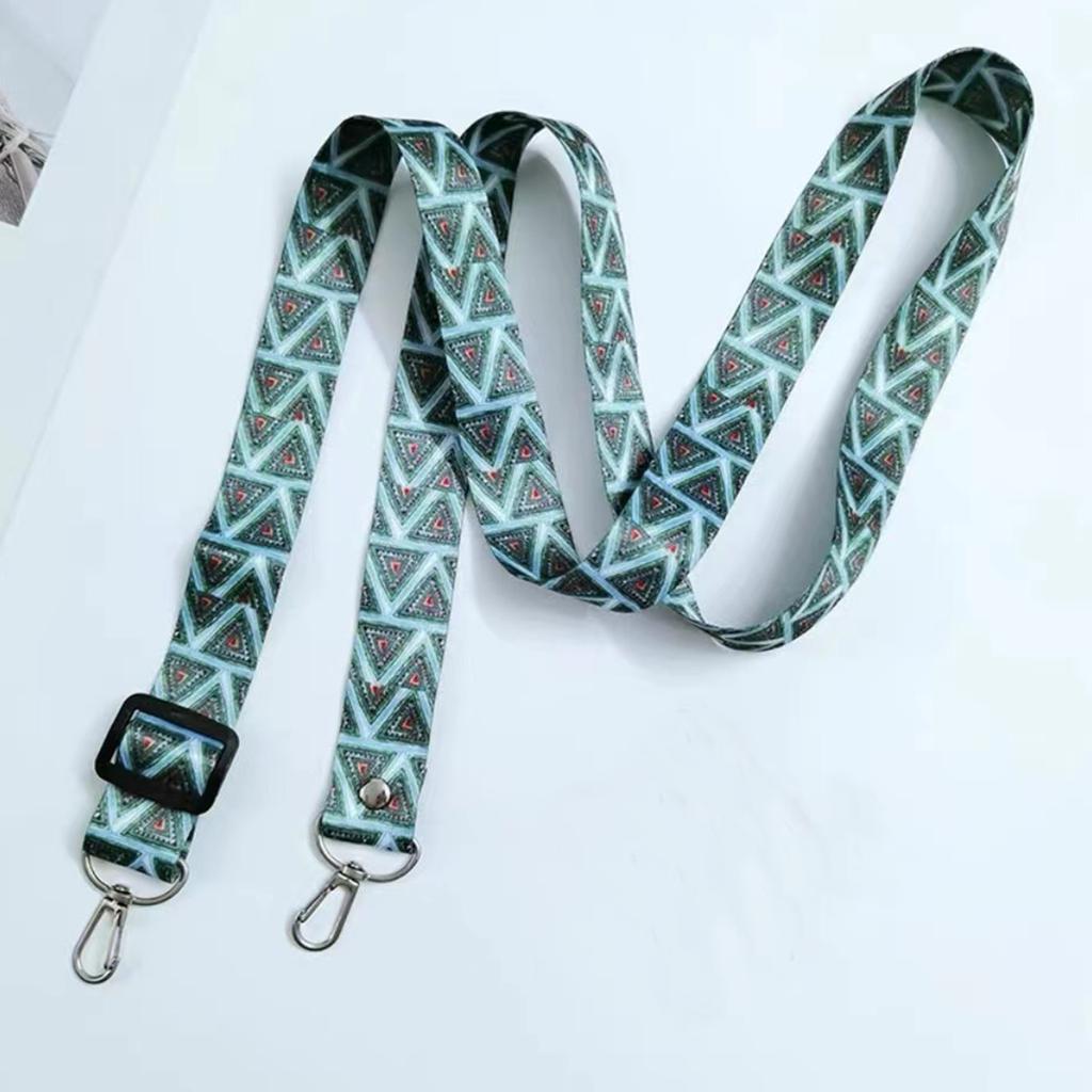 New Adjustable Phone Lanyard, iphone 15 Double Buckle Crossbody Rope, Colorful Shoulder Strap Rope, Multi-Purpose Safety Lanyard