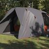 6 Person Dome Tent in Grey and Orange 500 x 314 x 206 cm