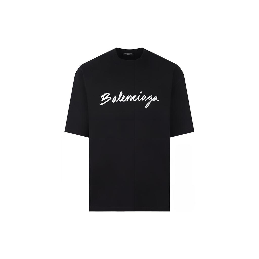Balenciaga Script Logo T shirt 612966TMVB41070