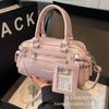 Premium handbag women's 2025 popular new work commuter Boston bag niche shoulder messenger bag