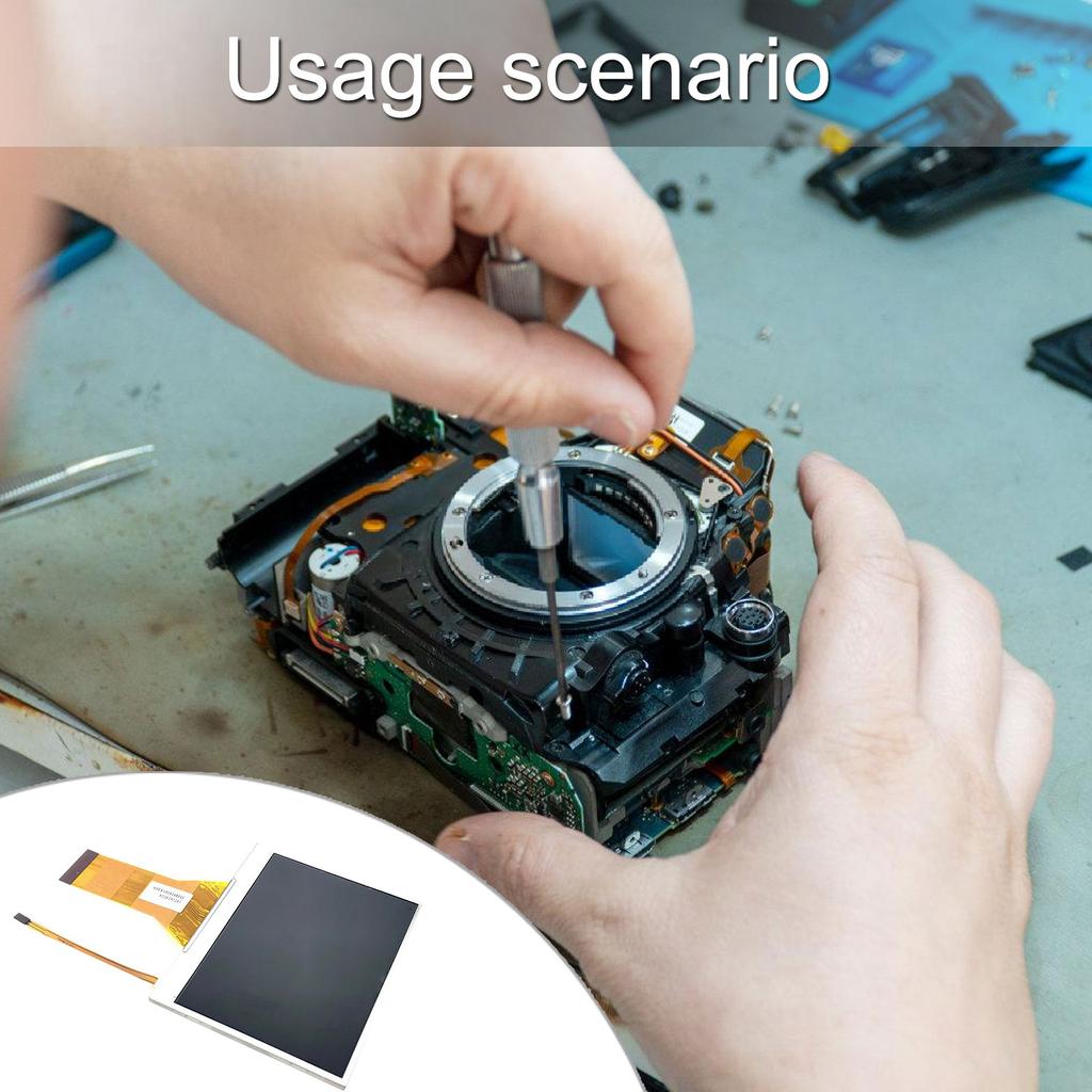 Precise Detail Display Scratch Resistant LCD Screen Panel For D90 D300 D300S D700 D3/5D2 Cameras Longer Usability