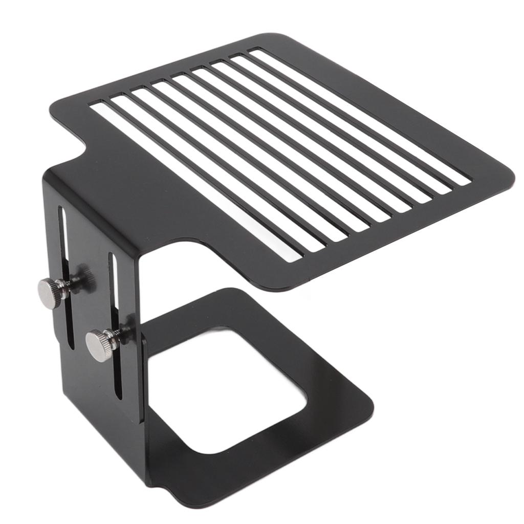 Coffee Machine Scale Rack Stainless Steel Height Adjustable Strong Weighing Rack Black